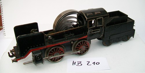 210 dampflok mit tender - dampflok,