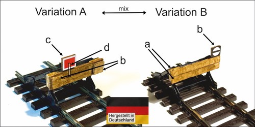 Prellbock modifikation spur - prellbock, 0