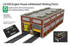 Lokschuppen mit motorisierten