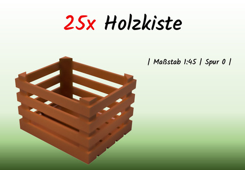 25x holzkiste zubehör - 25x,